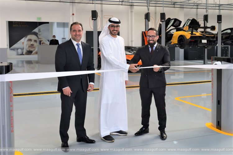 McLaren Dubai opens the largest dedicated Service Centre in the Middle East & Africa